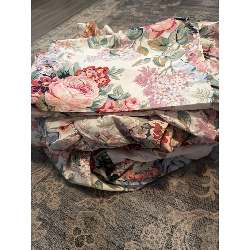 Ralph Lauren Vintage Allison Floral Sheet Set Full/Double - Picture 6 of 6